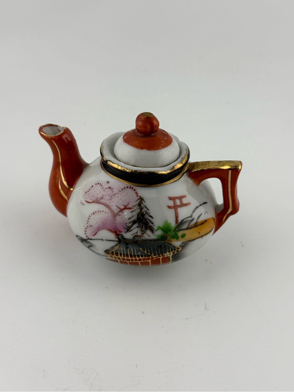 Vintage miniature Japanese teapot